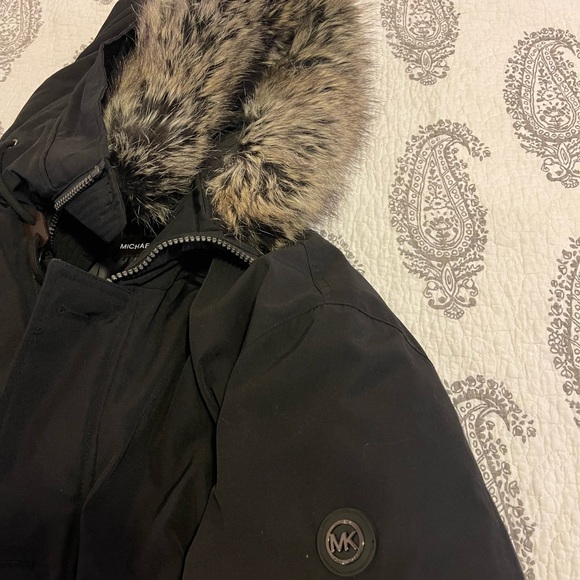 Michael Kors men’s size 3XL black winter coat, worn once, new condition - Picture 2 of 3